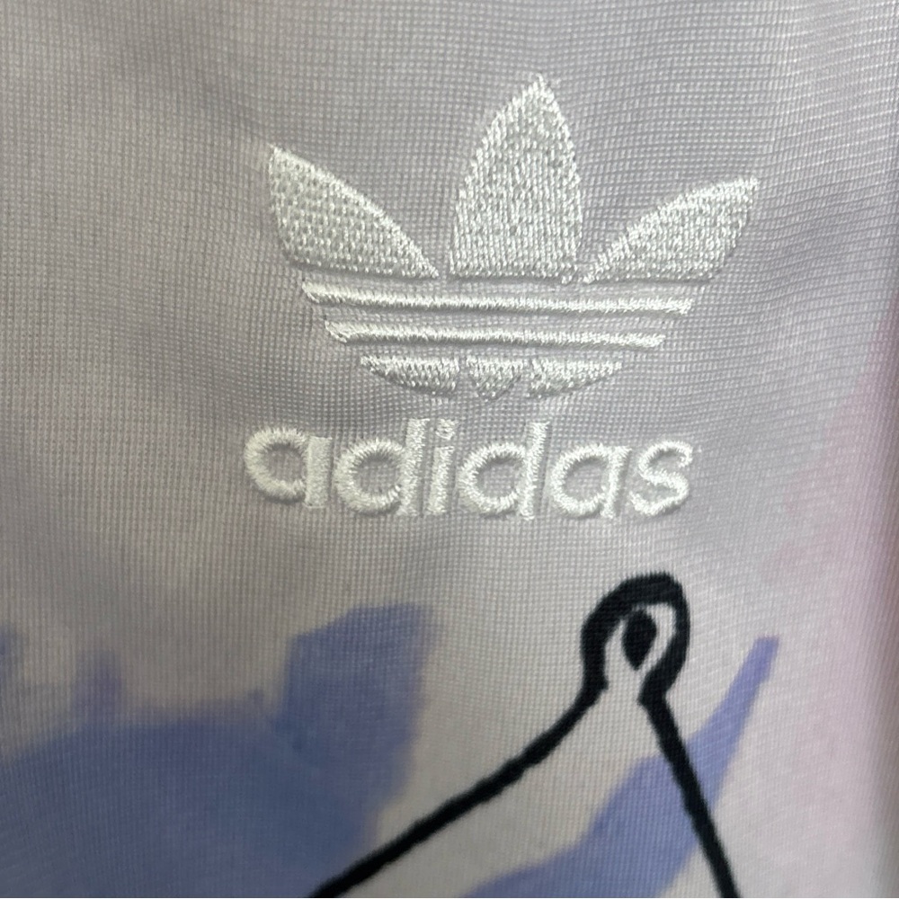 Adidas Women's Artistic Multicolor Bomber Jacket - Picture 7 of 7